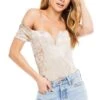 Ella Bodysuit 1 Ella Bodysuit -Astr The Label Shop ACT12932 PALE GOLD 00