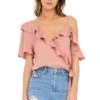Tansy Top -Astr The Label Shop ACT13184 CARNATION PINK 00