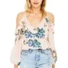 Grace Top -Astr The Label Shop ACT13217 BLUSH MULTI FLORAL 00