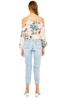 Grace Top -Astr The Label Shop ACT13217 BLUSH MULTI FLORAL 03