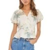 Wren Top -Astr The Label Shop ACT13302 CREAM BLUSH FLORAL 00