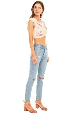 Bethany Top 22 Bethany Top -Astr The Label Shop ACT13441 PEACH SORBET FLORAL 02 10f62a11 2380 44ba ad3a 3354adfafe19