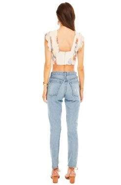 Bethany Top 23 Bethany Top -Astr The Label Shop ACT13441 PEACH SORBET FLORAL 03 a16f4602 110f 43f9 83a8 74f59c019304