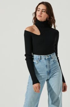 Vivi Sweater -Astr The Label Shop ACT13703 BLACK 2