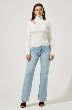 Vivi Sweater -Astr The Label Shop ACT13703 WHITE 1