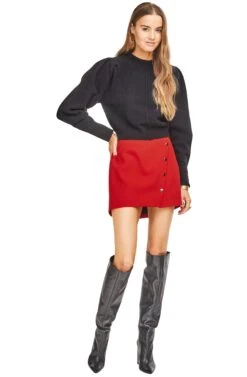 Erin Sweater -Astr The Label Shop ACT13713 BLACK 01