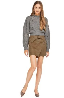 Carly Sweater -Astr The Label Shop ACT13737 GREY 01