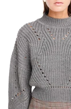 Carly Sweater -Astr The Label Shop ACT13737 GREY 04