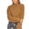 Carly Sweater 2 Carly Sweater -Astr The Label Shop ACT13737 MUSTARD 00