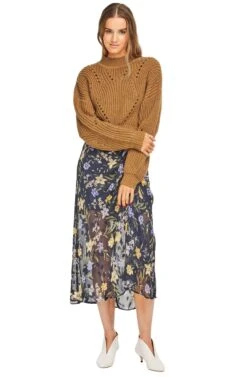 Carly Sweater -Astr The Label Shop ACT13737 MUSTARD 01