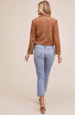 Venice Moto Jacket 10 Venice Moto Jacket -Astr The Label Shop ACT13785 CARAMEL 4