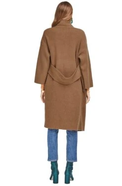 Carter Cardigan -Astr The Label Shop ACT13903 CHESTNUT 03