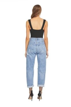 Nellie Tank Bodysuit -Astr The Label Shop ACT15122 BLACK 03