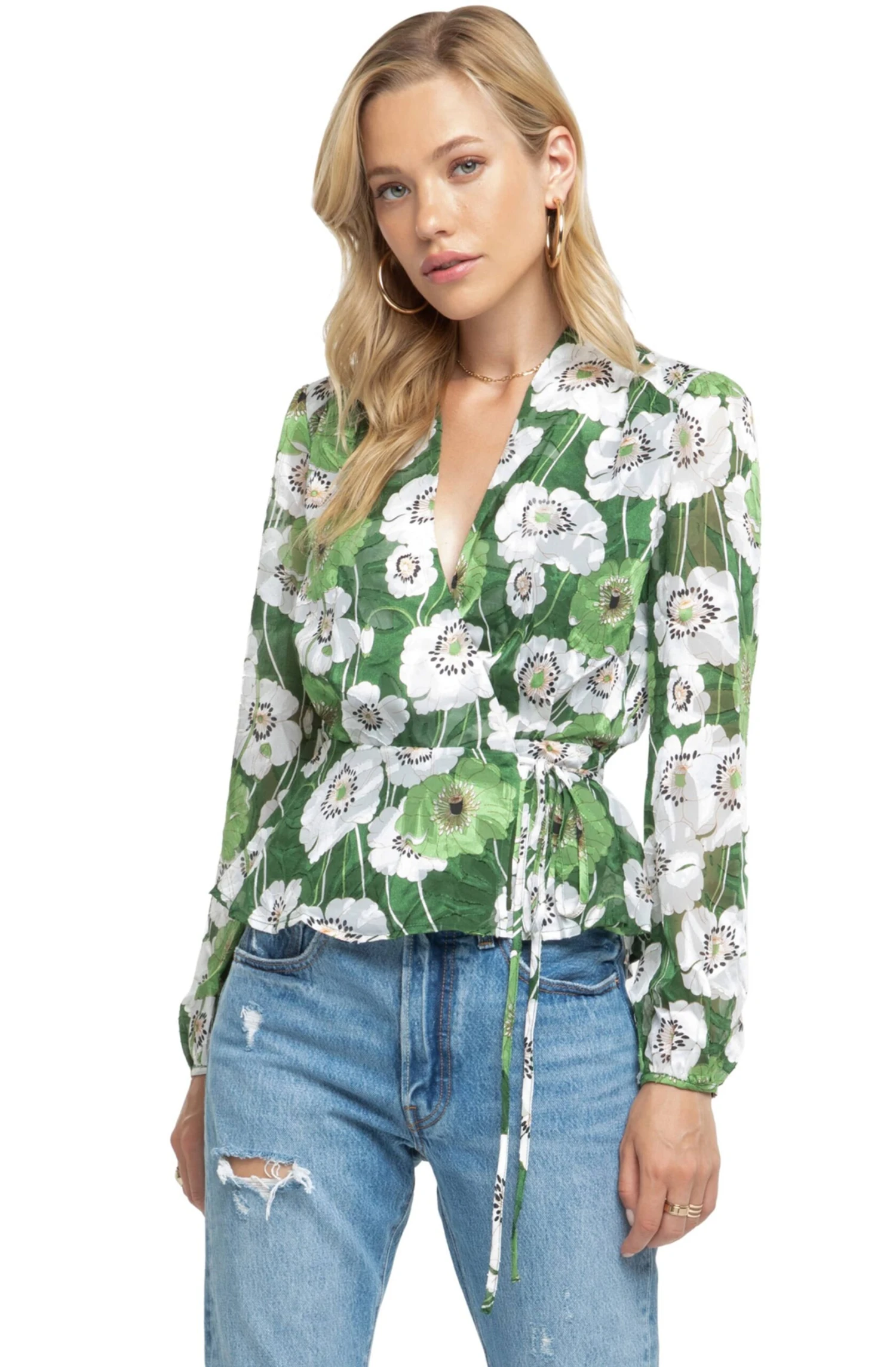 Long Sleeve Wrap Top 3 Long Sleeve Wrap Top