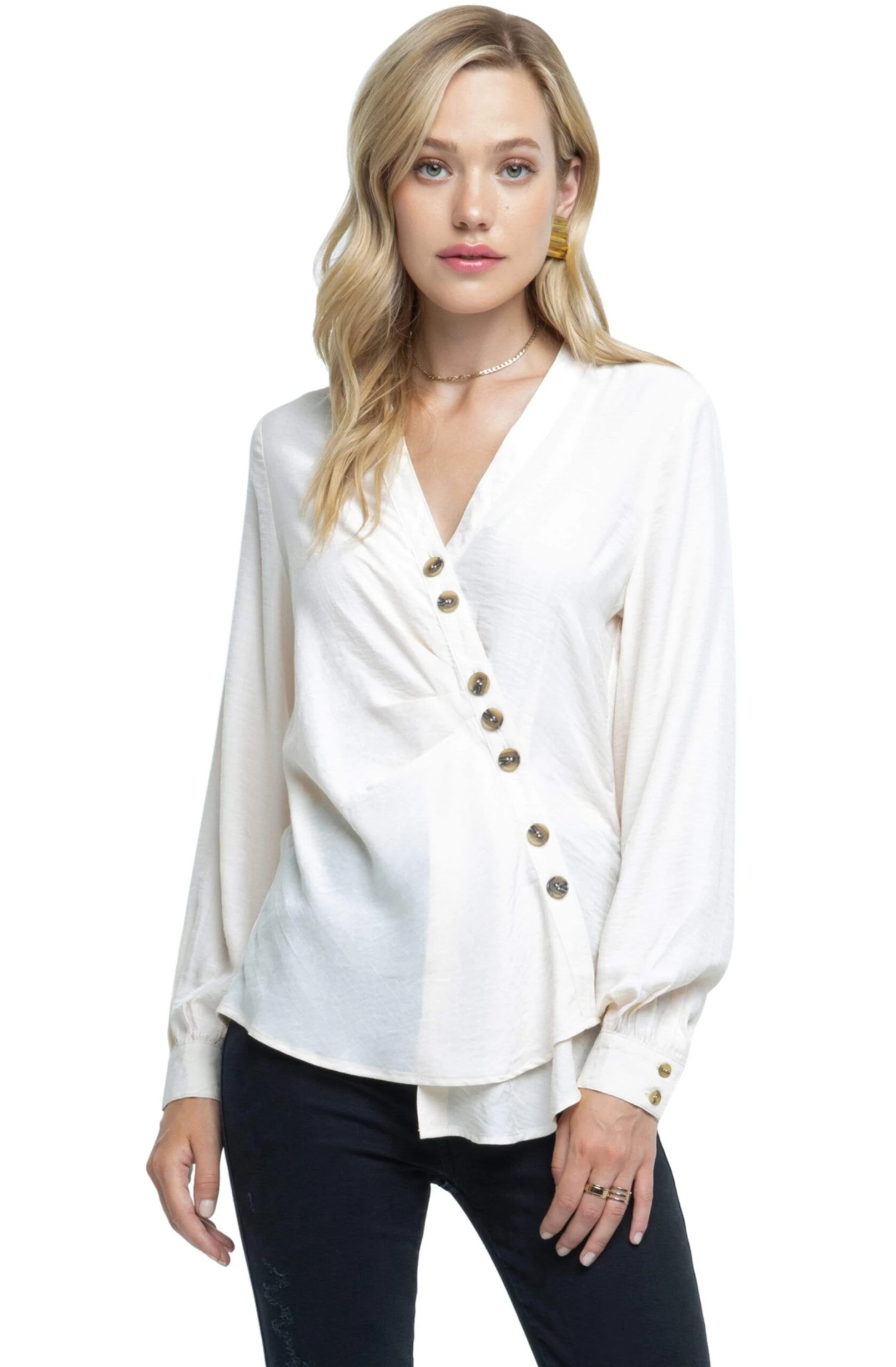 Cross Over Blouse 3 Cross Over Blouse