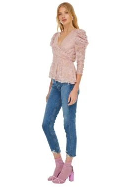 Icon Lace Top 9 Icon Lace Top -Astr The Label Shop ACT15210 ICY PINK 02