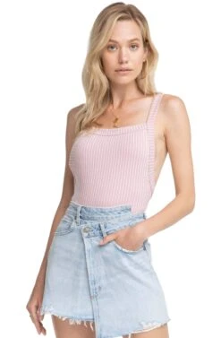 Camden Striped Tank Bodysuit