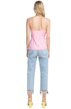 Landon Wrap Tank Top 13 Landon Wrap Tank Top -Astr The Label Shop ACT15285C FLAMINGO PINK 3