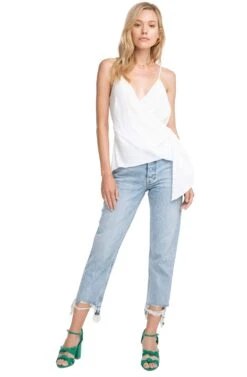 Landon Wrap Tank Top 15 Landon Wrap Tank Top -Astr The Label Shop ACT15285C WHITE 1