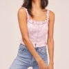 Esther Floral Eyelet Top