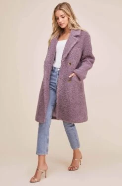 Freddie Coat 20 Freddie Coat -Astr The Label Shop ACT15475 LAVENDER 1