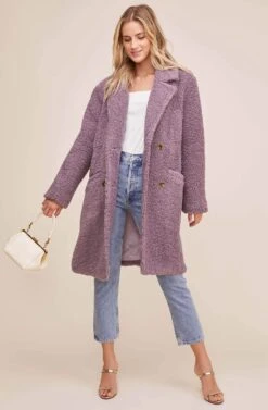 Freddie Coat 21 Freddie Coat -Astr The Label Shop ACT15475 LAVENDER 2
