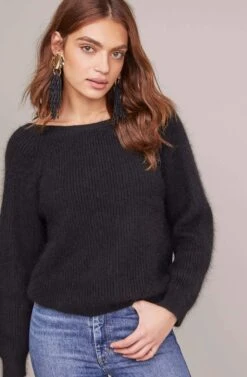 Serena Sweater 25 Serena Sweater -Astr The Label Shop ACT15494 BLACK 2A