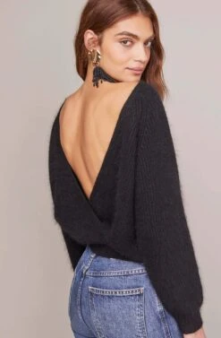 Serena Sweater 24 Serena Sweater -Astr The Label Shop ACT15494 BLACK 3A