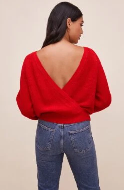 Serena Sweater 20 Serena Sweater -Astr The Label Shop ACT15494 CHERRYRED 10