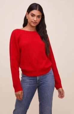 Serena Sweater 19 Serena Sweater -Astr The Label Shop ACT15494 CHERRYRED 7