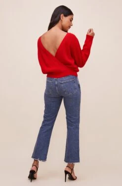 Serena Sweater 27 Serena Sweater -Astr The Label Shop ACT15494 CHERRYRED 9