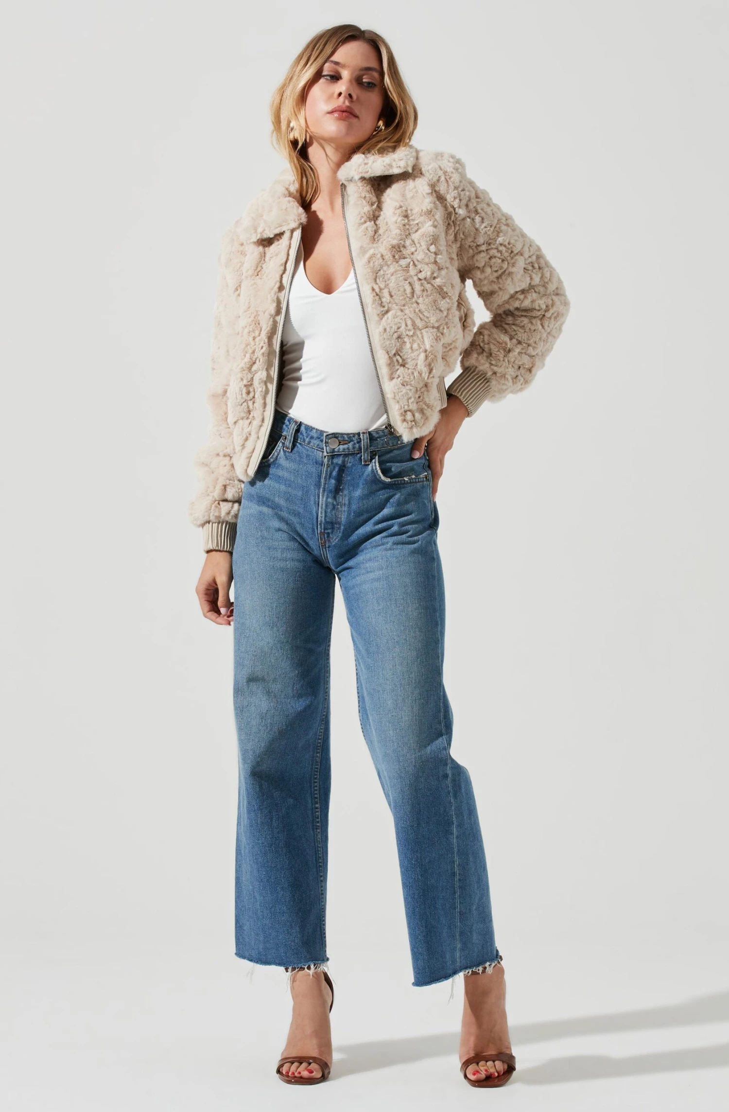 Suzanne Faux Fur Jacket 4 Suzanne Faux Fur Jacket - Image 2