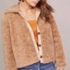 Teddi Jacket -Astr The Label Shop ACT15608 CARAMEL 3A