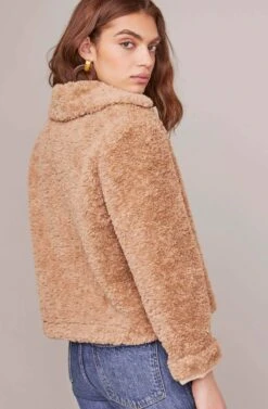 Teddi Jacket -Astr The Label Shop ACT15608 CARAMEL 4A
