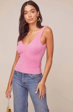 Splendour Sweater -Astr The Label Shop ACT15732 PINK LILAC 3