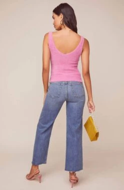 Splendour Sweater -Astr The Label Shop ACT15732 PINK LILAC 4