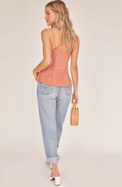 Jete Cowl Neck Top 7 Jete Cowl Neck Top -Astr The Label Shop ACT15759B CLAY BALLET SKETCH 3A