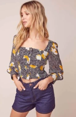 Amaya Floral Top