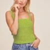 Darci Smocked Top 1 Darci Smocked Top -Astr The Label Shop ACT15849 GREEN 2 UPDATED