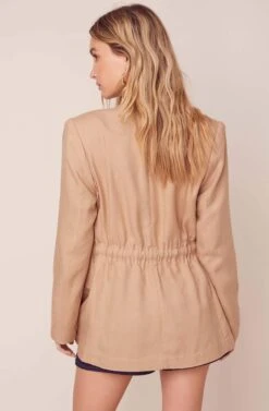 Forte Khaki Jacket -Astr The Label Shop ACT15862 KHAKI 5