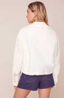 En Route Jacket -Astr The Label Shop ACT15885 WHITE 5