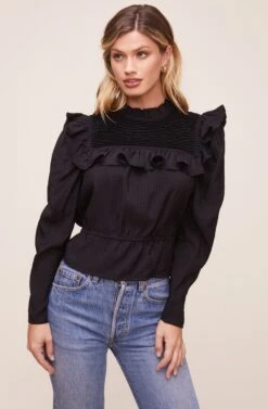 Alcott Top -Astr The Label Shop ACT16117 BLACK 2