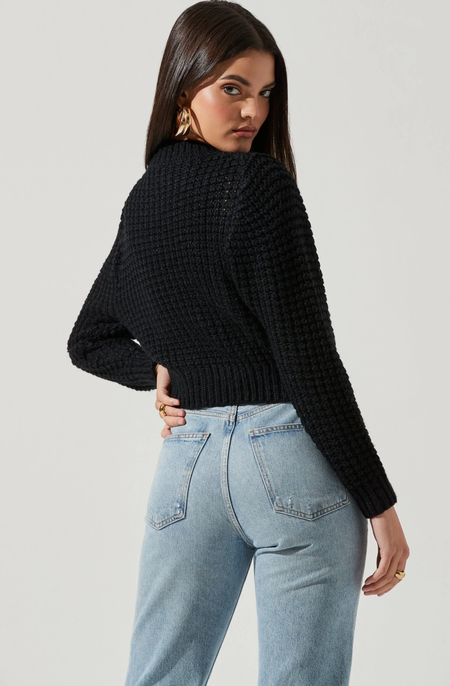 Kellie Mock Neck Sweater 6 Kellie Mock Neck Sweater - Image 4