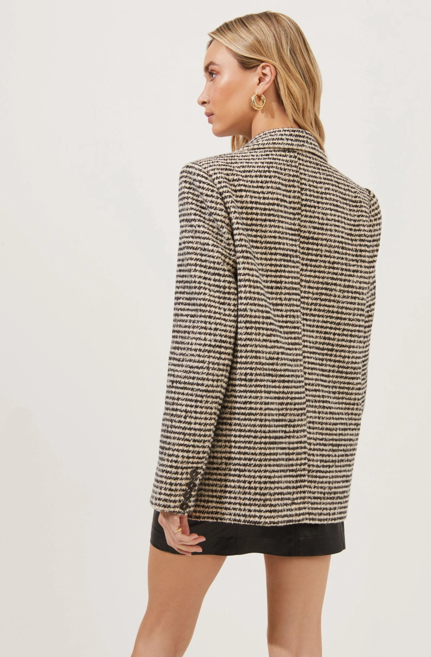 Harlow Houndstooth Oversized Blazer 4 Harlow Houndstooth Oversized Blazer - Image 2