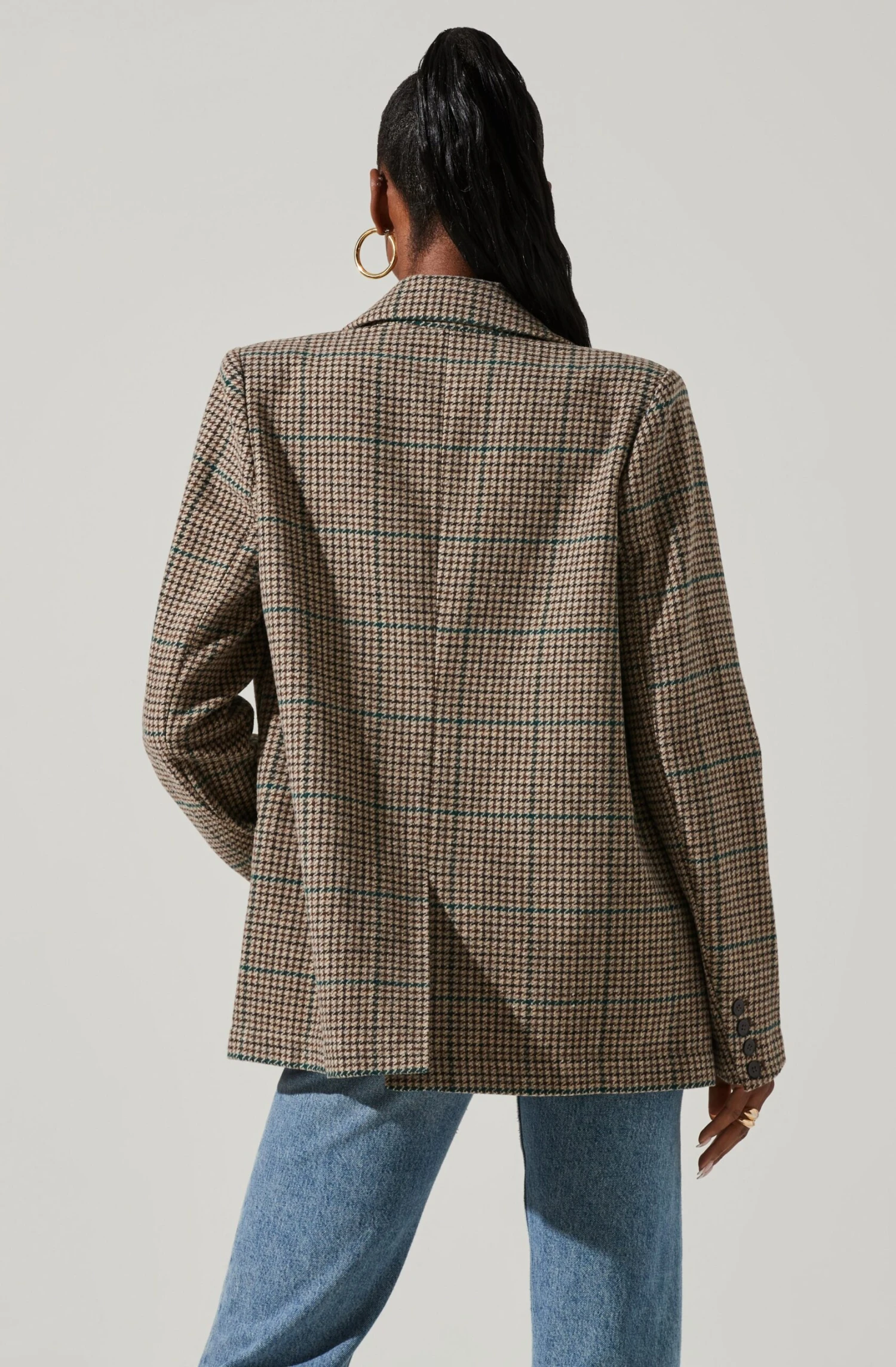 Harlow Plaid Blazer 7 Harlow Plaid Blazer - Image 5