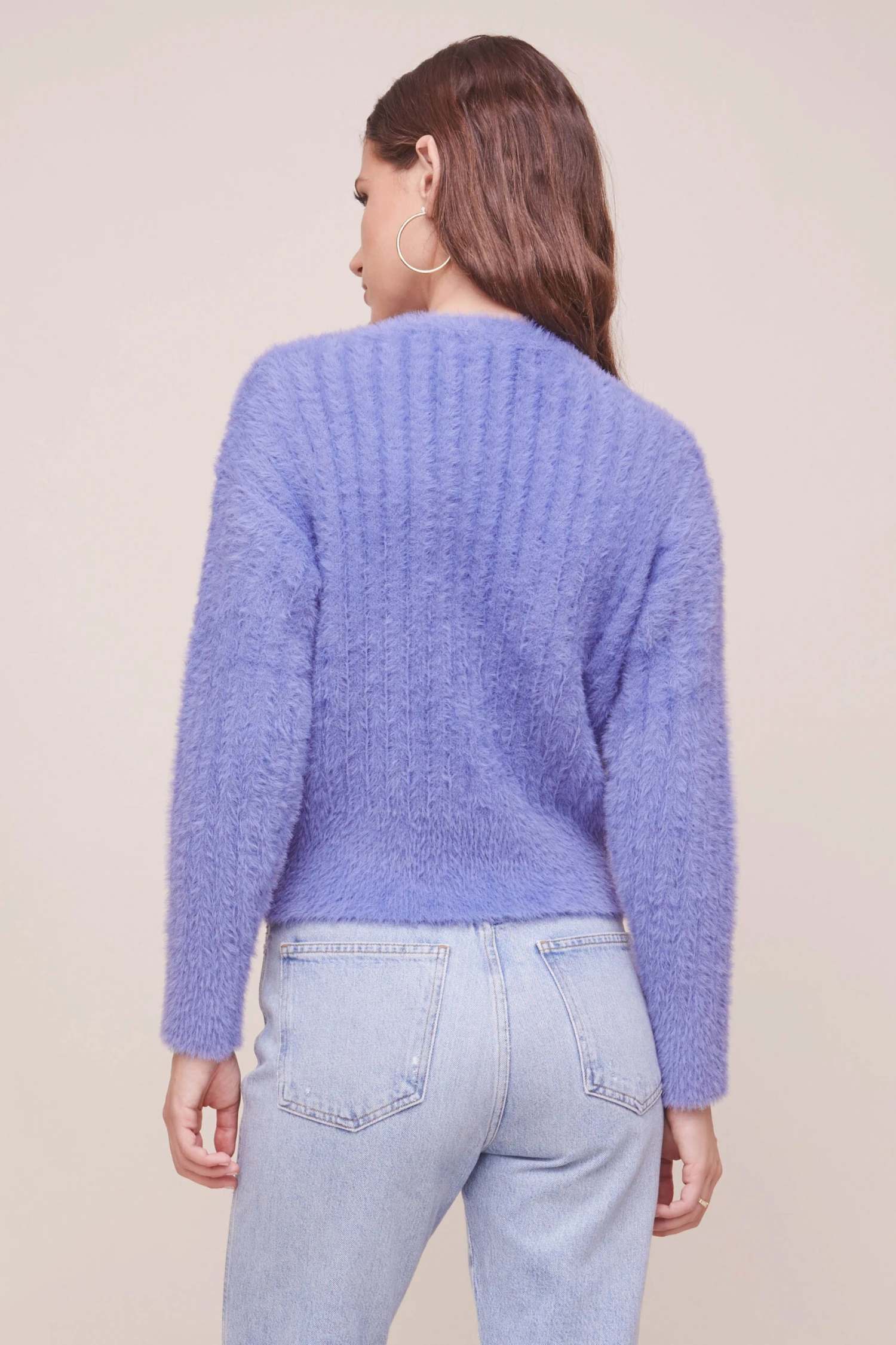 Veda Fuzzy Wrap Sweater 7 Veda Fuzzy Wrap Sweater - Image 5