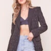 Maeve Embellished Blazer -Astr The Label Shop ACT16409 BLACKJEWEL 1