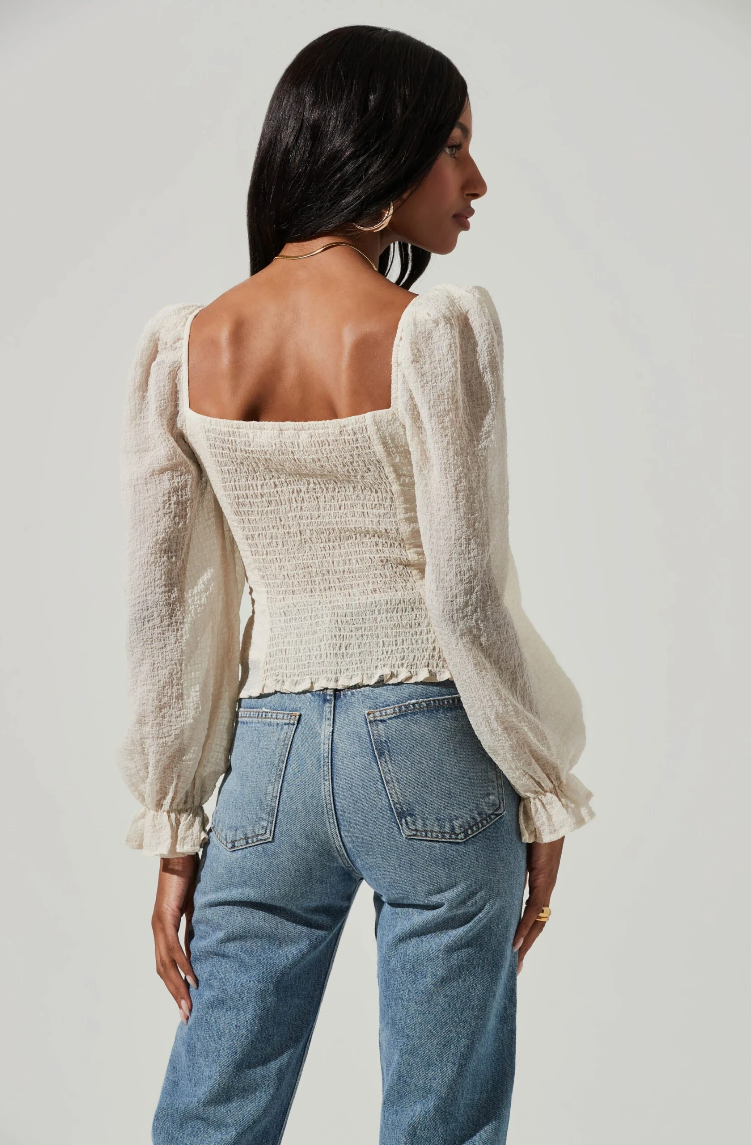 Tonina Puff Sleeve Top 6 Tonina Puff Sleeve Top - Image 4