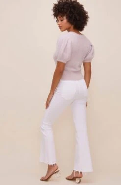 Alba Puff Sleeve Cardigan 21 Alba Puff Sleeve Cardigan -Astr The Label Shop ACT16475 LIGHTMAUVE 5