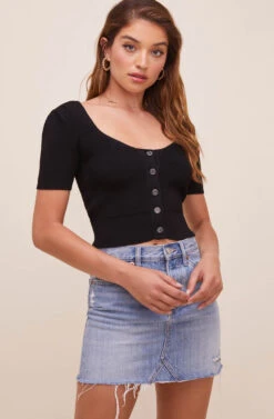 Kristy Short Sleeve Cardigan